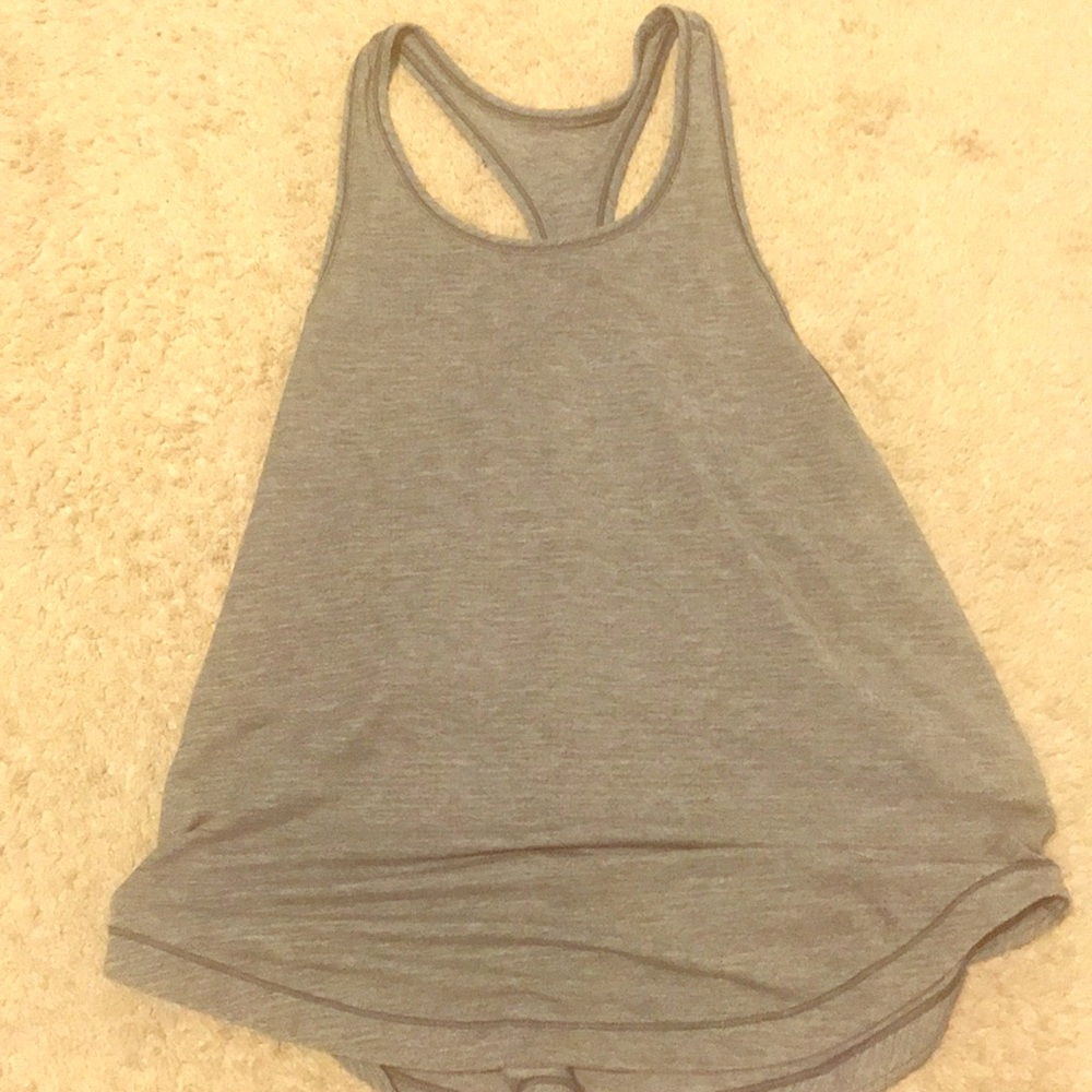 Grey lululemon tanktop